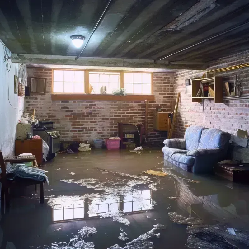 Flooded Basement Cleanup in Churubusco, IN